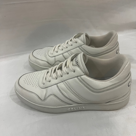 Authentic Celine Trainer Low Lace-Up Sneaker in Calfskin - Picture 3 of 10
